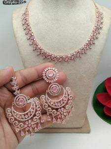 Aalija Exquisite Fancy Necklace Set with Earrings