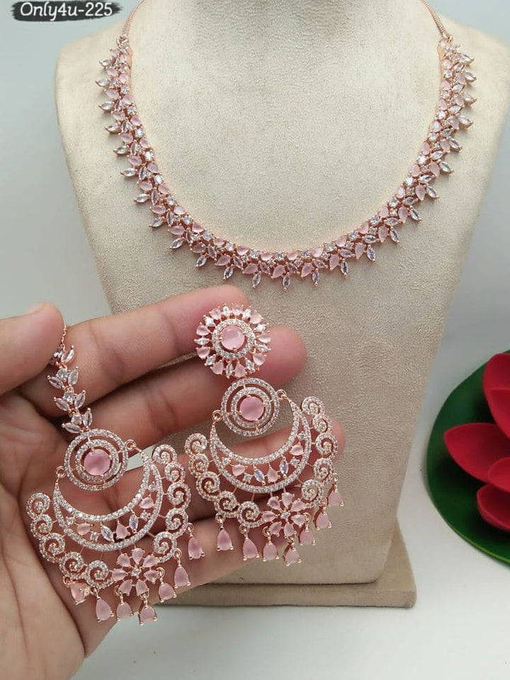 Aalija Exquisite Fancy Necklace Set with Earrings