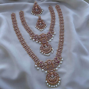 Moonlit Moti Charm Necklace
